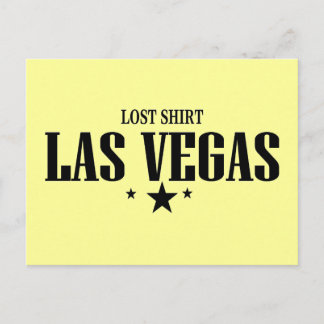 Lost Shirt Las Vegas Postcard