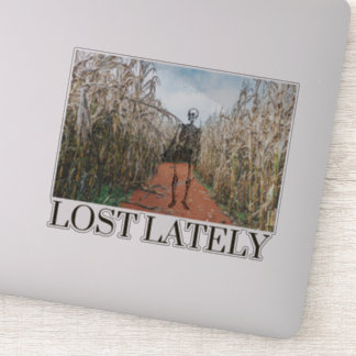 Lost Skeleton Corn Maze Sticker