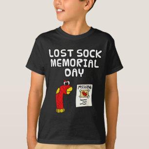Lost sock memorial day, laundry worker funny T-Shirt