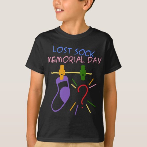 Lost Sock Memorial Day T_Shirt