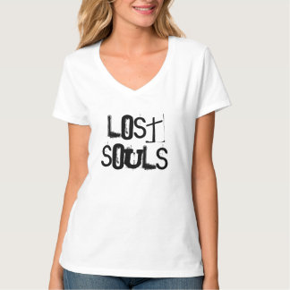 Lost Souls Hanes V-Neck T-Shirt