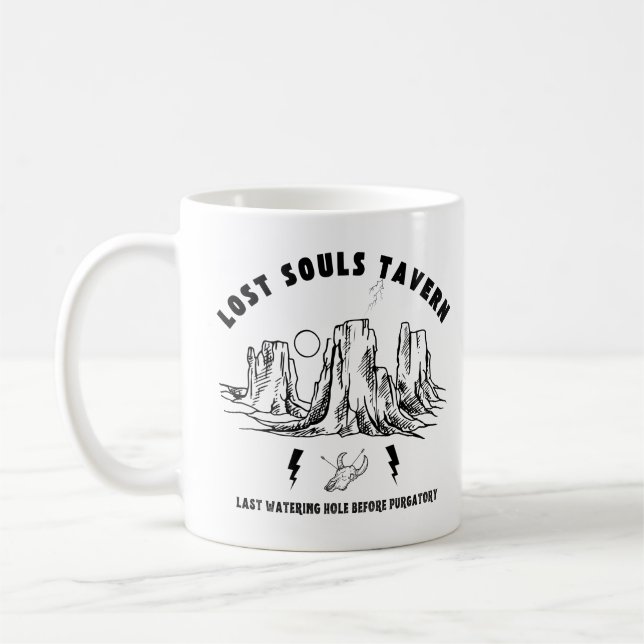 Lost Souls Tavern Coffee Mug (Left)