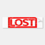 Lost Stamp Bumper Sticker