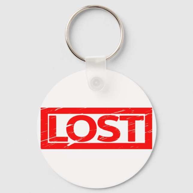 Lost Stamp Keychain (Front)