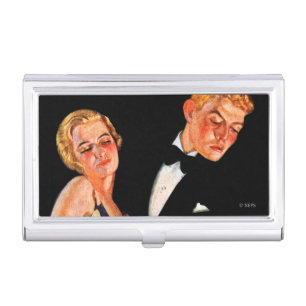 Lost Suspender Business Card Holder