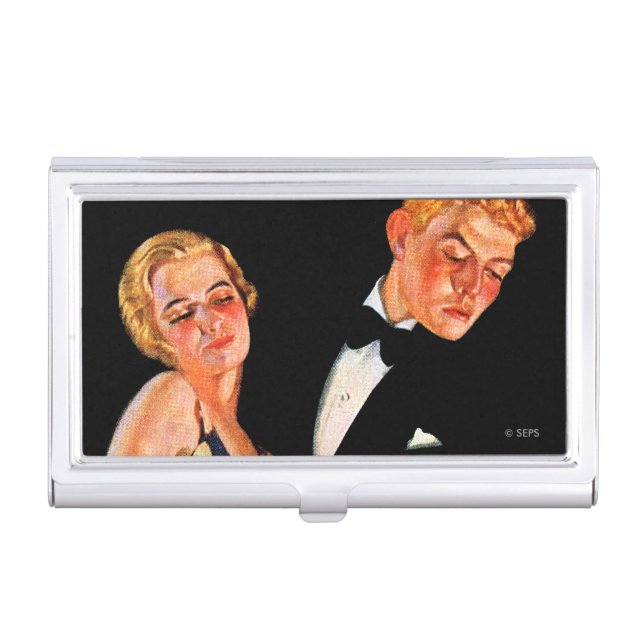 Lost Suspender Business Card Holder (Front)