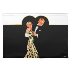 Lost Suspender Cloth Placemat