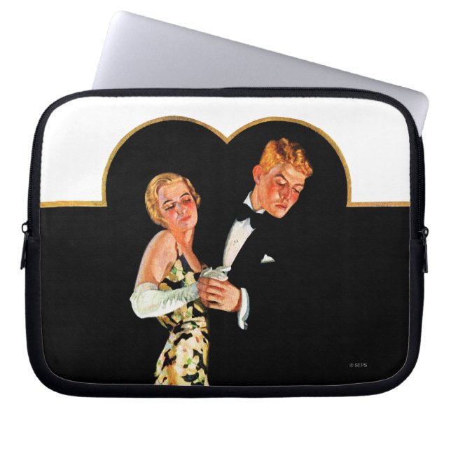 Lost Suspender Laptop Sleeve (Front)