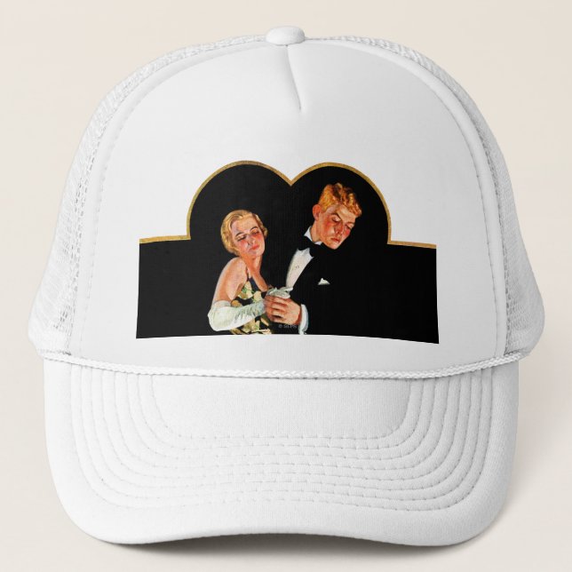 Lost Suspender Trucker Hat (Front)