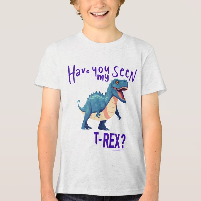 Lost T-Rex – Dino Adventure Tee (Front)