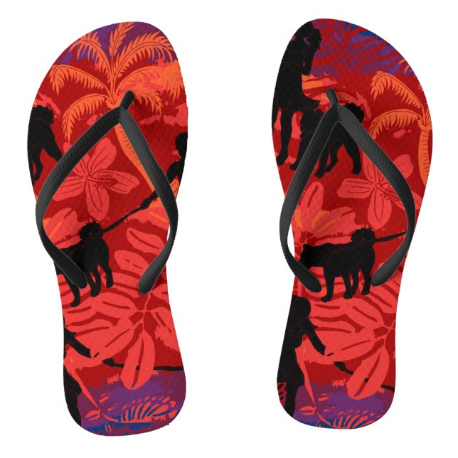 Lost Together slippahs Flip Flops (Footbed)