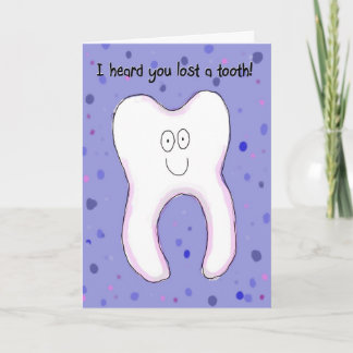 Lost Tooth Teeth Smile Child Congr... - Customized Card