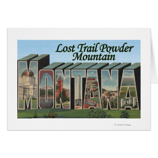 Lost Trail Powder, Montana Cards (Front Horizontal)