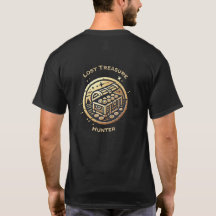 Lost Treasure Hunter Logo with Text on Back