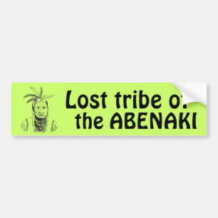 LOST TRIBE bumper sticker