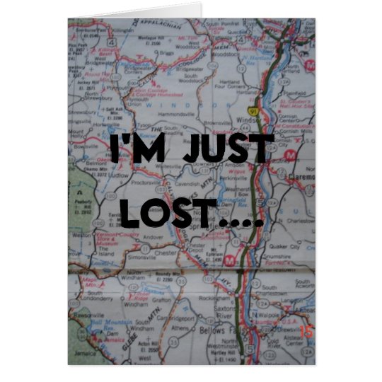 Lost Without You Card