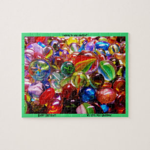 Lost Your Marbles Happy Birthday Grandma Jigsaw Puzzle