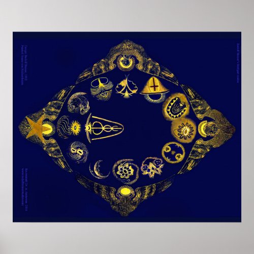 Lost Zodiac of Rudolf Steiner Poster