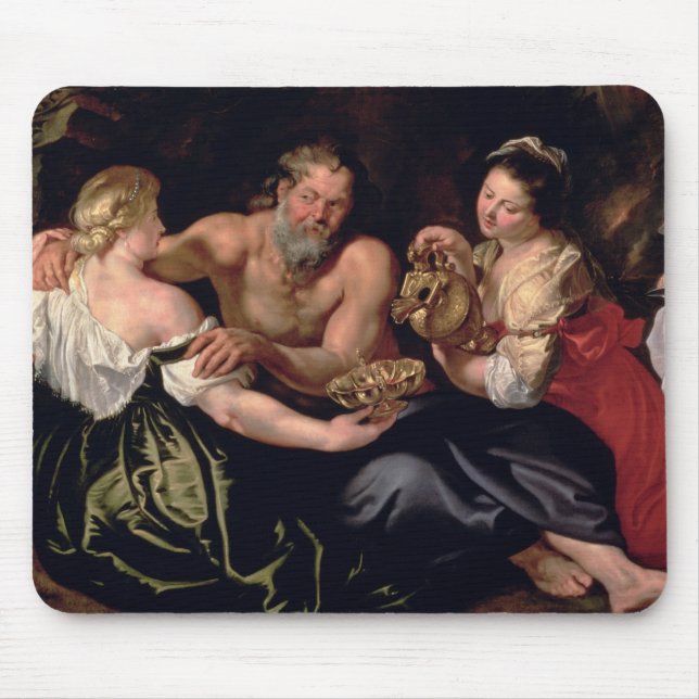 Lot and his daughters mouse pad (Front)