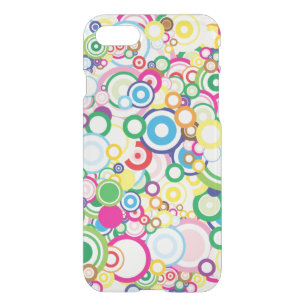 Lot of vivid circles iPhone SE/8/7 case