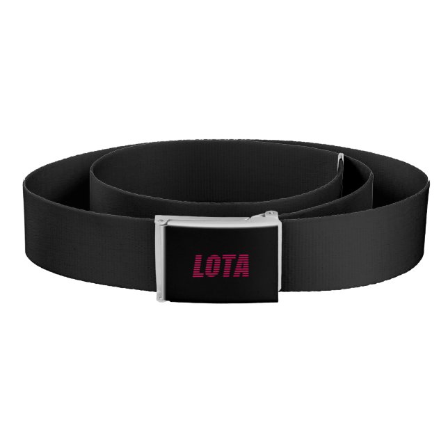 LOTA Logo  Belt (Coil)