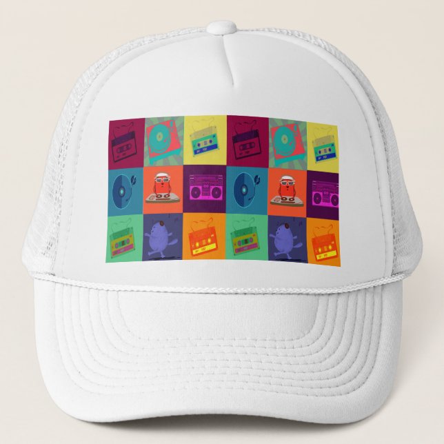 Lotería musical trucker hat (Front)