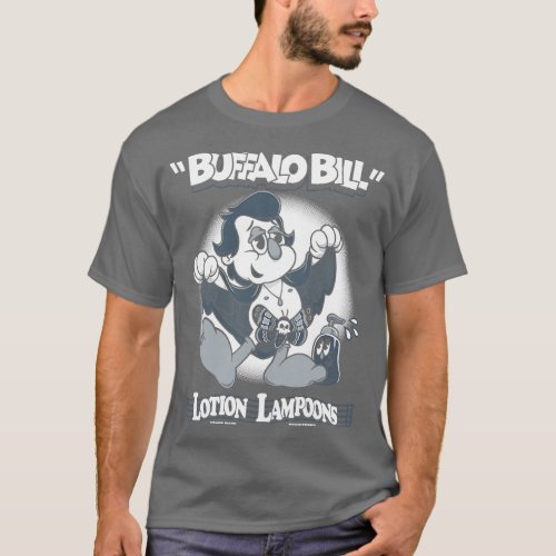 Lotion Lampoons Vintage toon Creepy Cute Horror T_Shirt