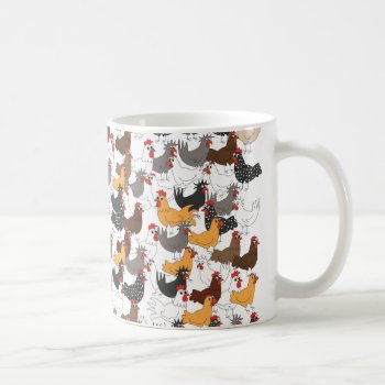 Lots And Lots Of Chickens - Mug by ChickinBoots at Zazzle