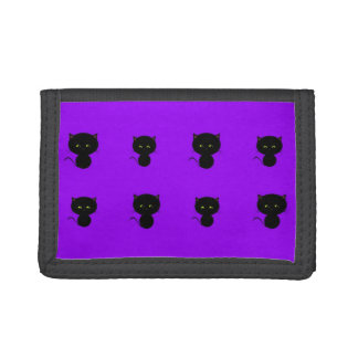 Lots of Black Cats Tri-fold Wallet