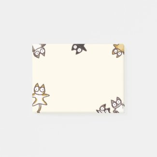 Lots of Cats Post-it Notes