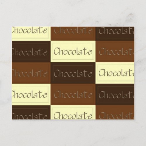 Lots of Chocolate Recipe Card