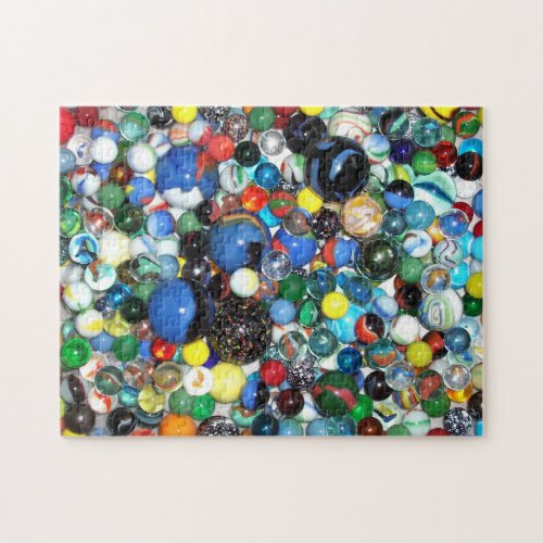 Lots of Colorful Marbles Jigsaw Puzzle