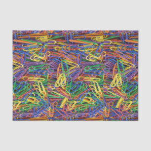 Lots of Colorful Paper Clips