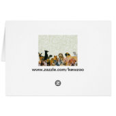 Lots of Dogs Collage Card (Back Horizontal)