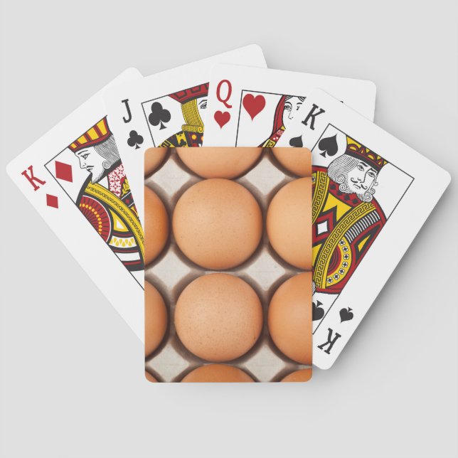 Lots of eggs poker cards (Back)