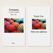 Lots of Fans Business/Earring Cards (Front & Back)