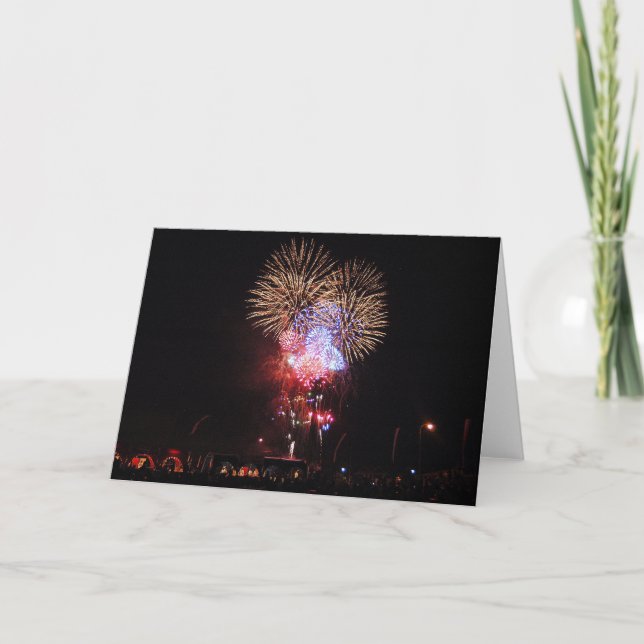Lots of Fireworks Card (Front)