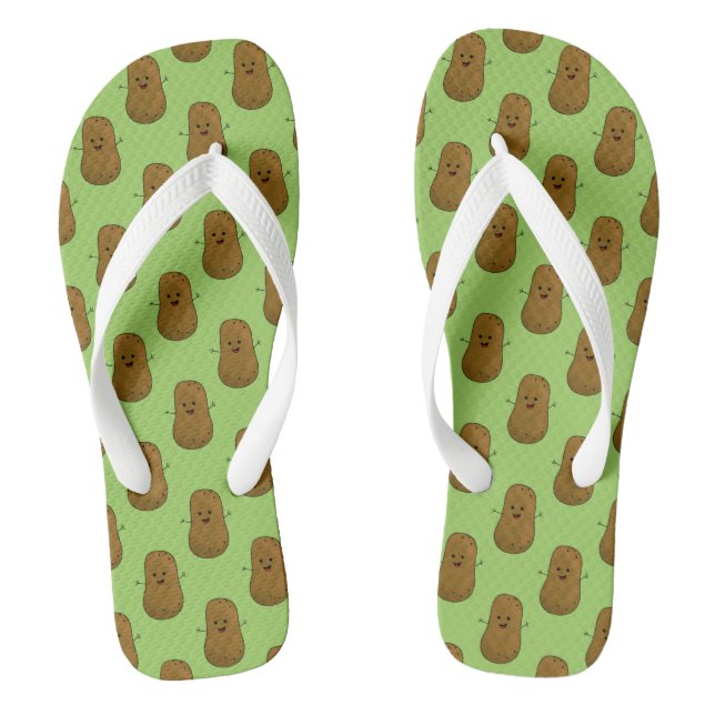 Lots of Happy Potatoes Flip Flops (Footbed)