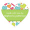 Lots of Hearts Made with Love By Sticker