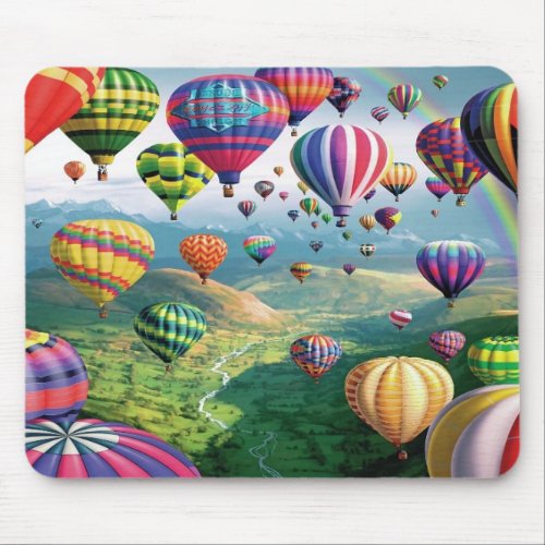 Lots Of Hot Air Balloons Mousepad