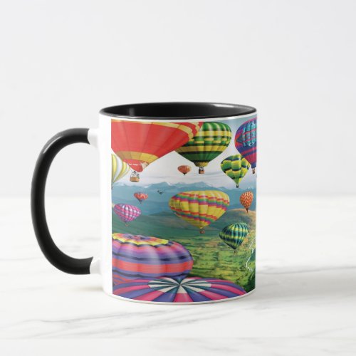 Lots Of Hot Air Balloons Mug