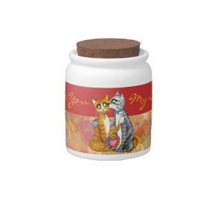 Lots of kisses Valentine's day jar