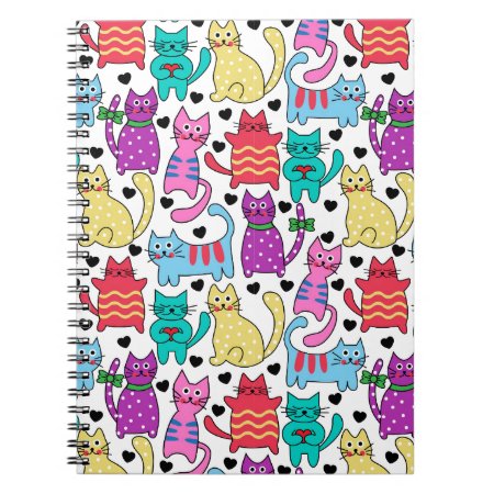 Lots Of Kitty Cats Notebook