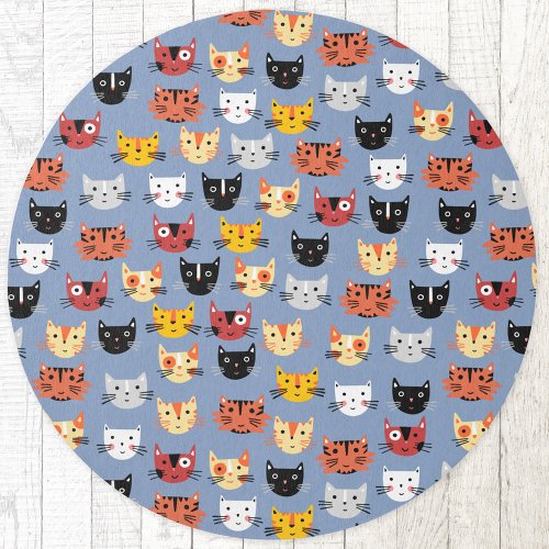 Lots of Kitty Cats Rug