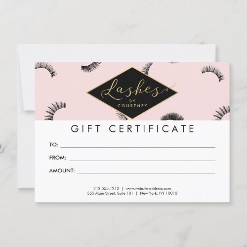 Lots of Lashes Lash Salon PinkBlack Gift Card