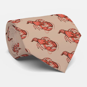 Lots of Lobsters Neck Tie
