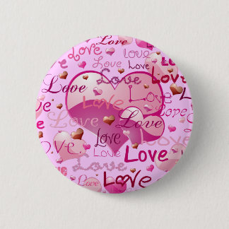 Lots of Love and Hearts Button