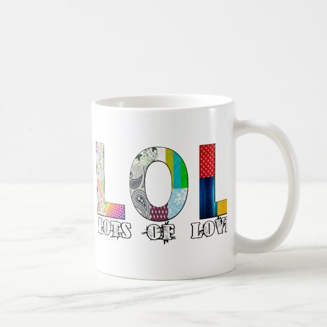 Lots of Love Coffee Mug (Right)