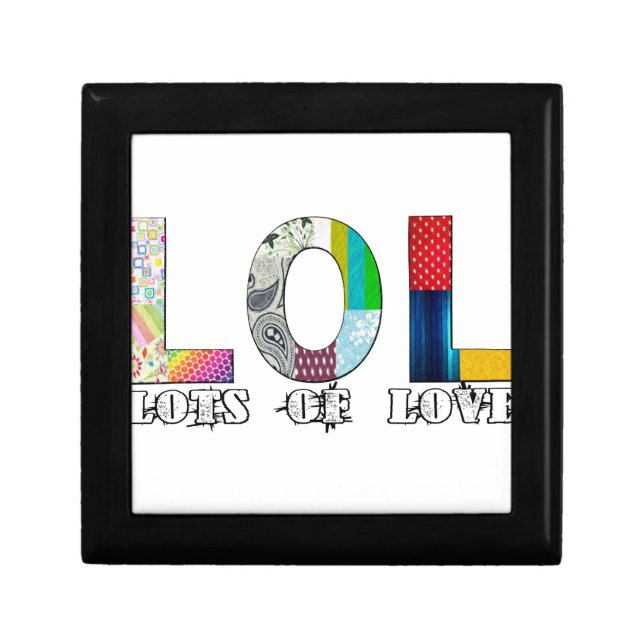 Lots of Love giftbox Jewelry Box (Front)