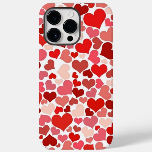 Lots of Love Hearts Mosaic  Case_Mate iPhone 14 Pro Max Case